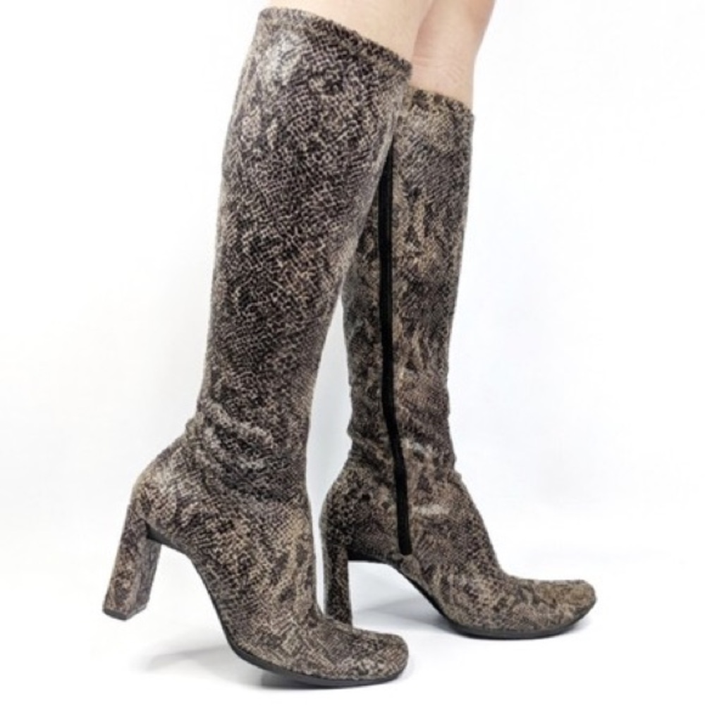 REDUCED New Snakeskin Boots